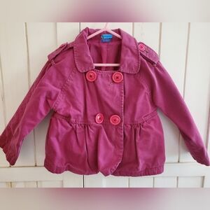 LILIPUT Girls 4/5 purple flared jacket
